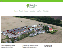 Tablet Screenshot of hakulanpuu.fi
